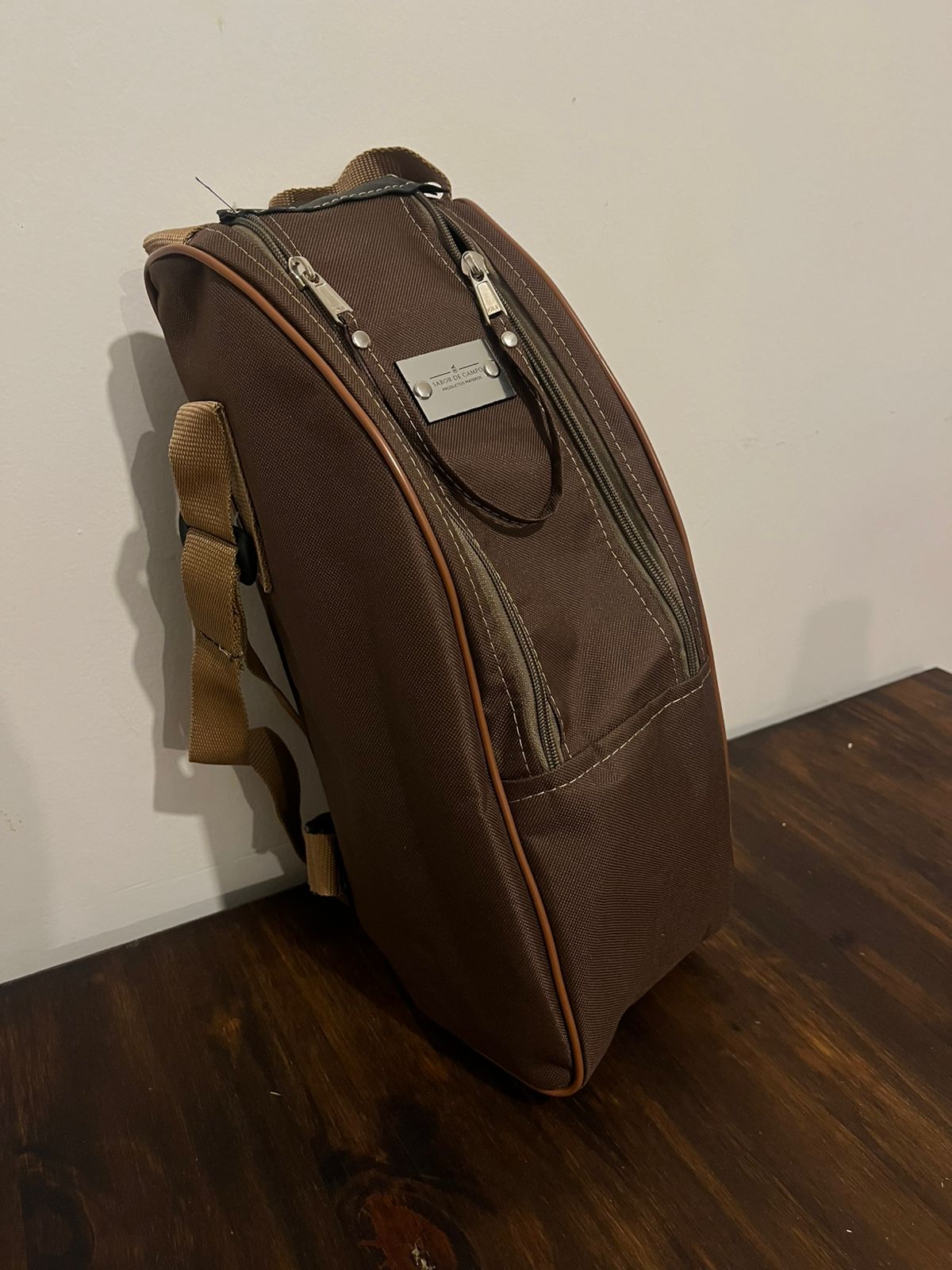 BOLSO MATERO MARRON OSCURO