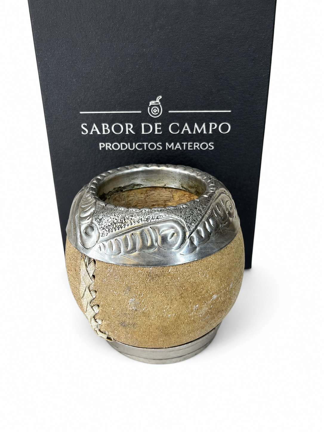 TORPEDO CUERO CRUDO Y BASE METAL