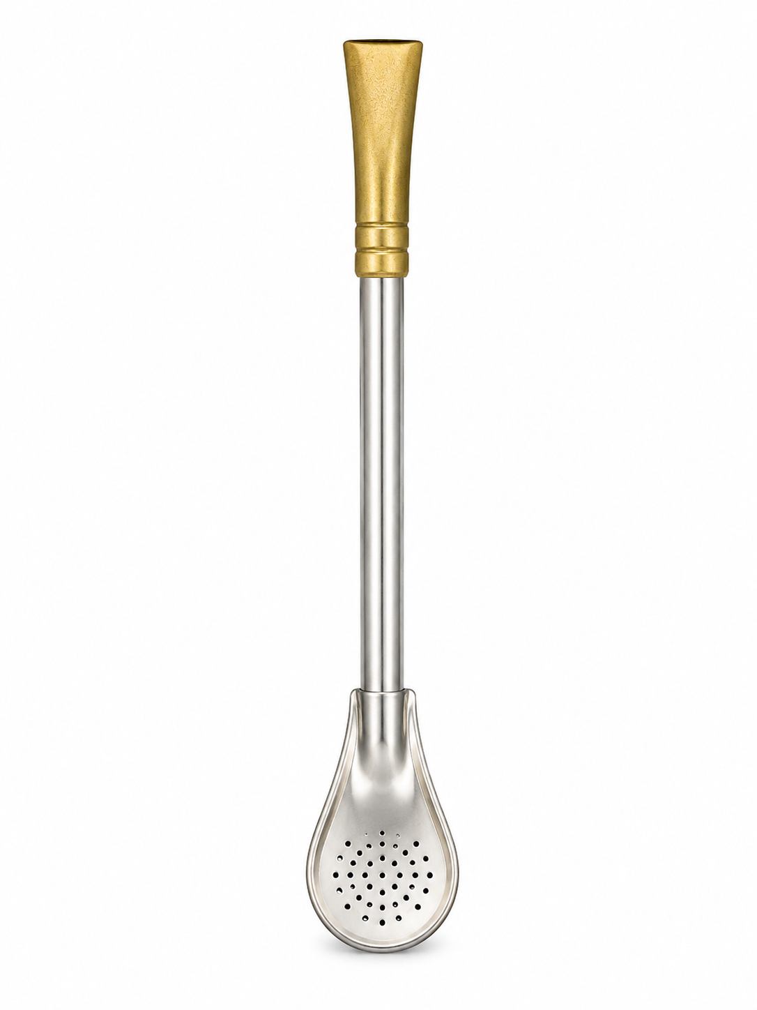 BOMBILLON ACERO Y BRONCE